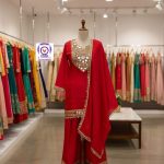 VCH Brand Present Premium Mirror Work Readymade Suit With Mirror Work Plazo (Copy)